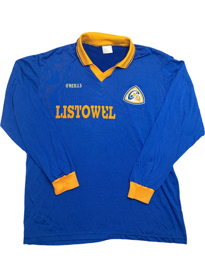 Vintage Blue O'Neills Listowel Football T-Shirt (L)