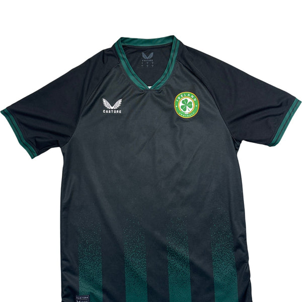 Vintage Black Castore Ireland Soccer Jersey 2020s (M)