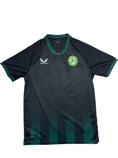 Vintage Black Castore Ireland Soccer Jersey 2020s (M)