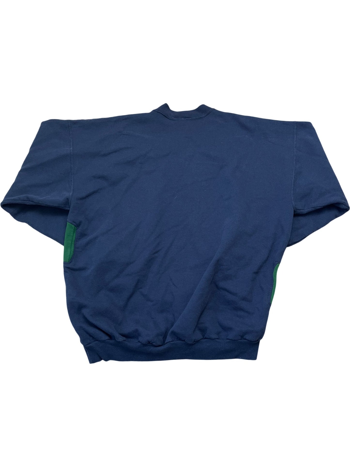 Vintage Blue Green Adidas Crewneck Sweatshirt (XL)