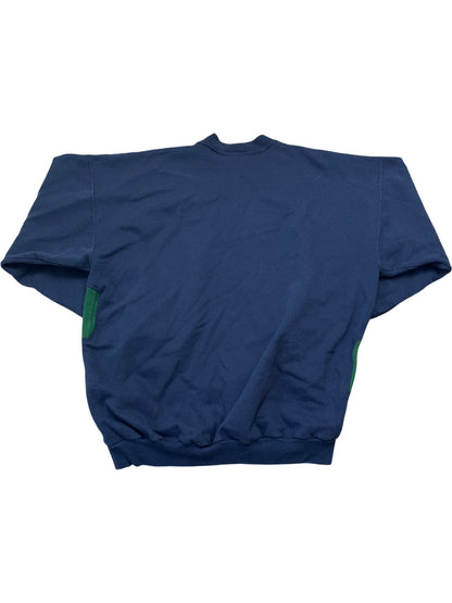 Vintage Blue Green Adidas Crewneck Sweatshirt (XL)