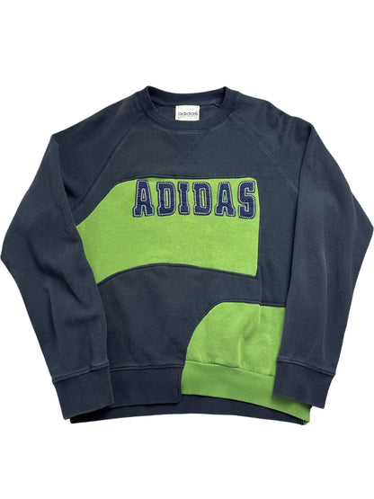 Vintage Green Adidas Sweatshirt 90s (XXL)