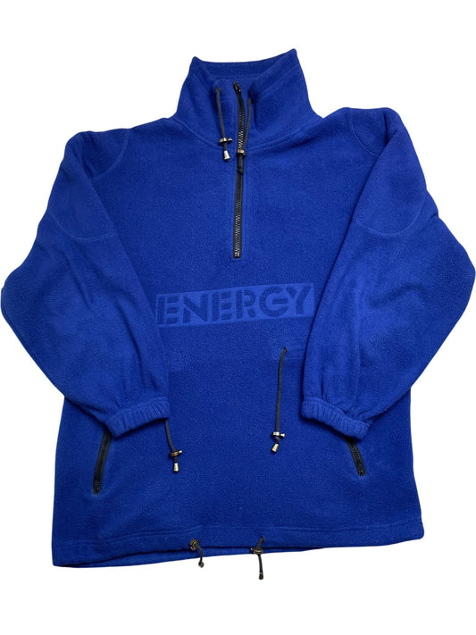 Vintage Blue Fleece Rodeo Heavyweight 90s (XL)