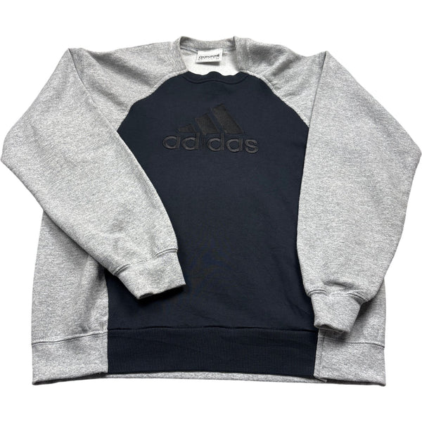 Vintage Navy Adidas Crewneck Sweatshirt (M)