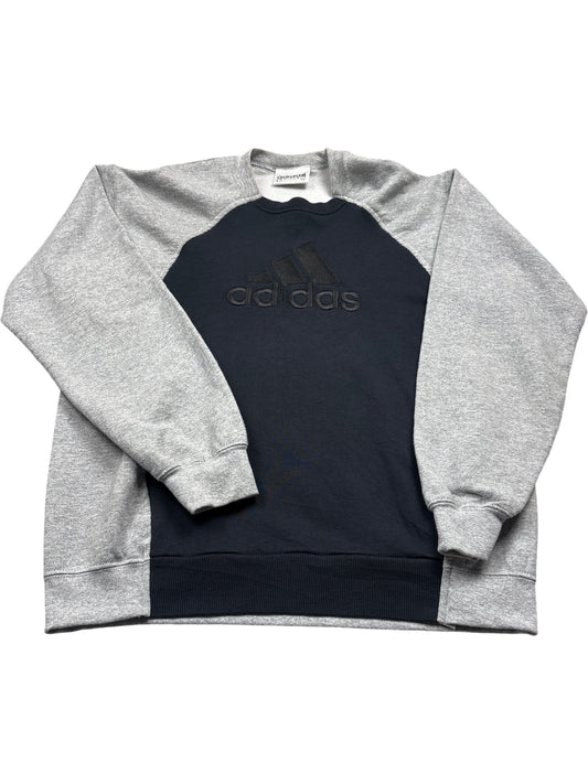 Vintage Navy Adidas Crewneck Sweatshirt (M)