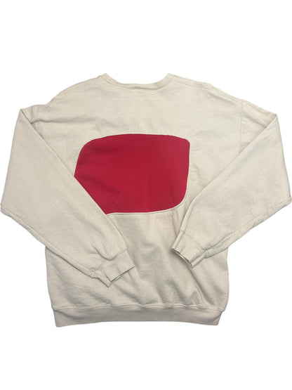 Vintage Beige Red Nike Crewneck Sweatshirt (L)