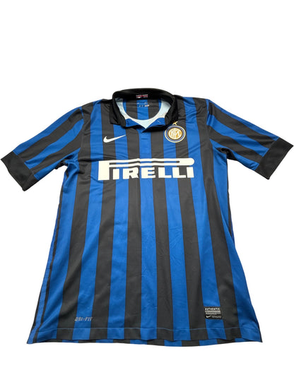 Vintage Blue Nike Inter Milan Jersey Milito 00s (S)