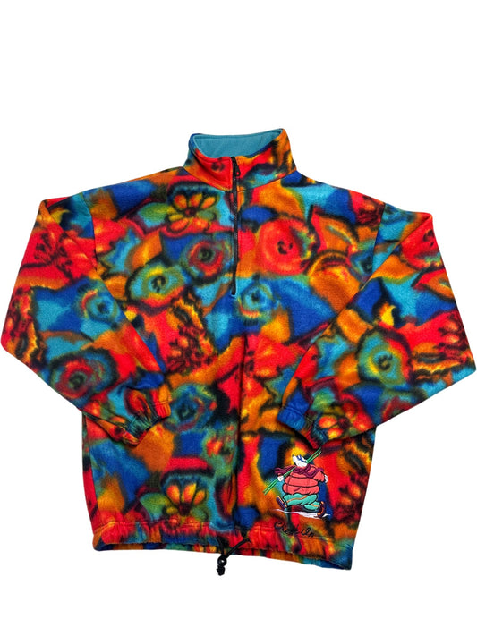 Vintage Multi Whack Vintage Fleece Jacket (L)