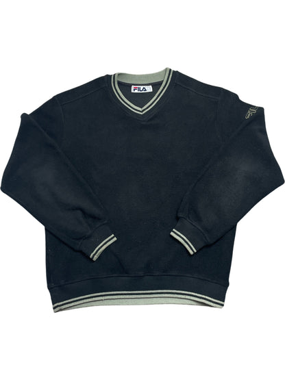 Vintage Black Fila Fleece 90s (L)