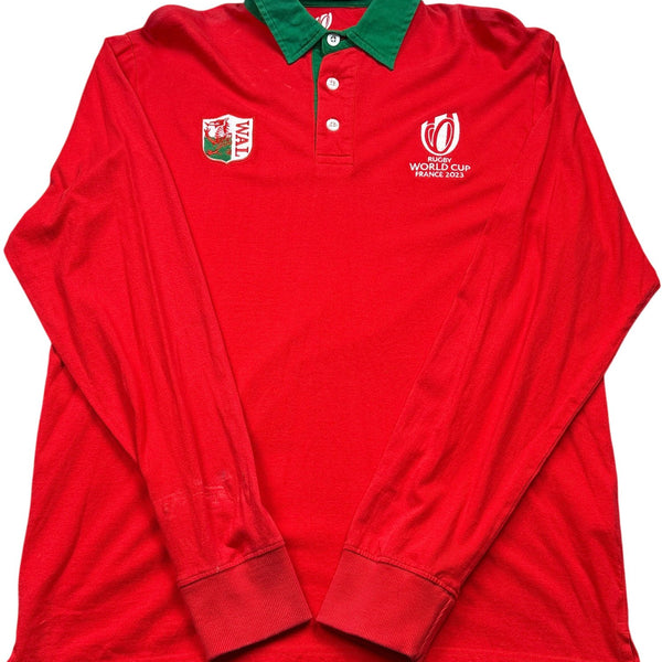 Vintage Red Whack Vintage Rugby World Cup Shirt 2023 (XXL)