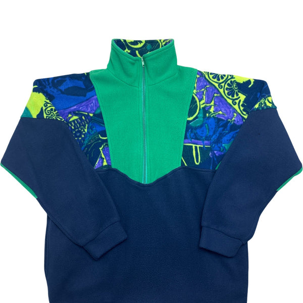Vintage Multi Whack Vintage Fleece Retro Design (S)