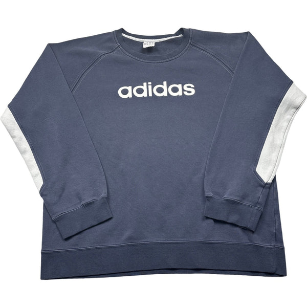 Vintage Blue Adidas Sweatshirt  (L)