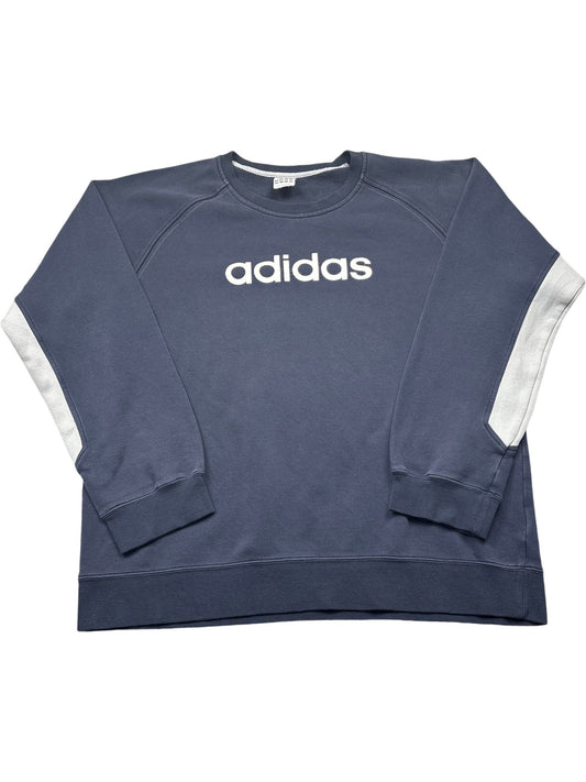 Vintage Blue Adidas Sweatshirt  (L)