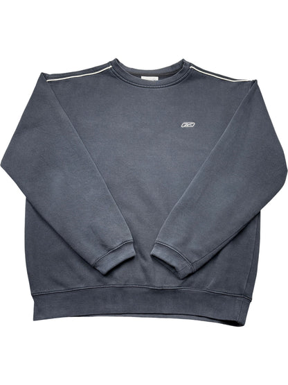 Vintage Grey Reebok Sweatshirt  (M)