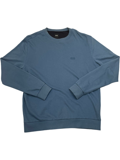Vintage Blue BOSS Crewneck Sweatshirt (L)