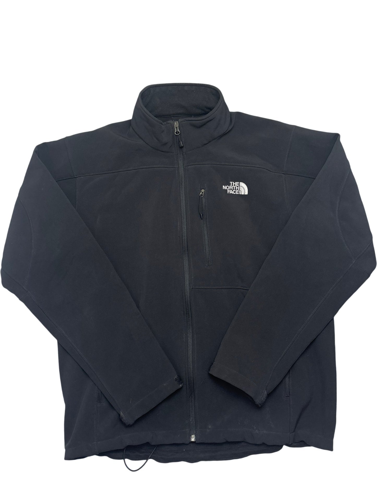 Vintage Black The North Face Fleece Jacket (L)