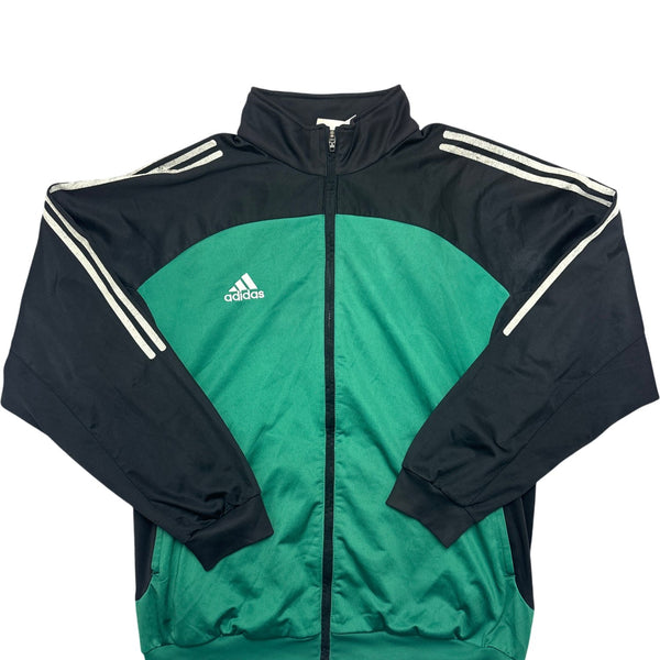 Vintage Green Adidas Track Jacket (XL)