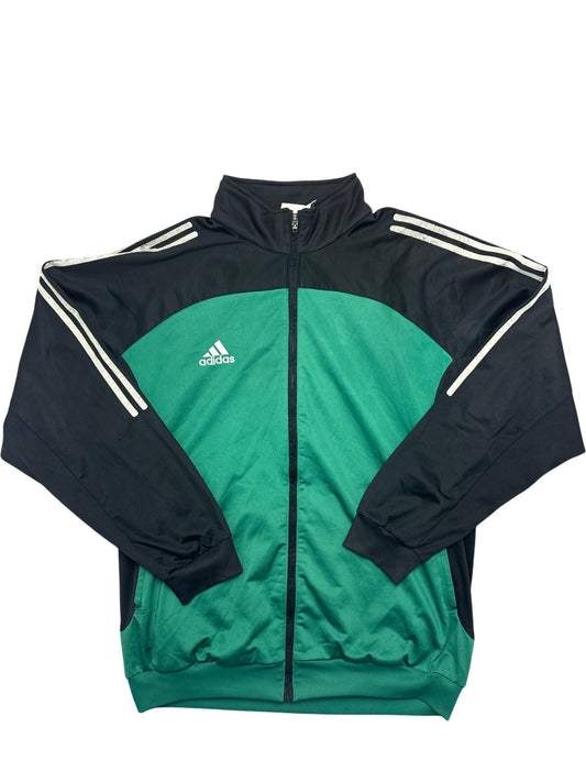 Vintage Green Adidas Track Jacket (XL)