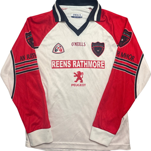 Vintage White O'Neills Jersey An Ráth Mór Kids 13-14 (XXS)