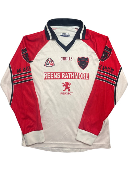 Vintage White O'Neills Jersey An Ráth Mór Kids 13-14 (XXS)