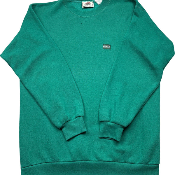 Vintage Green Levi's Sweatshirt 90s (L)