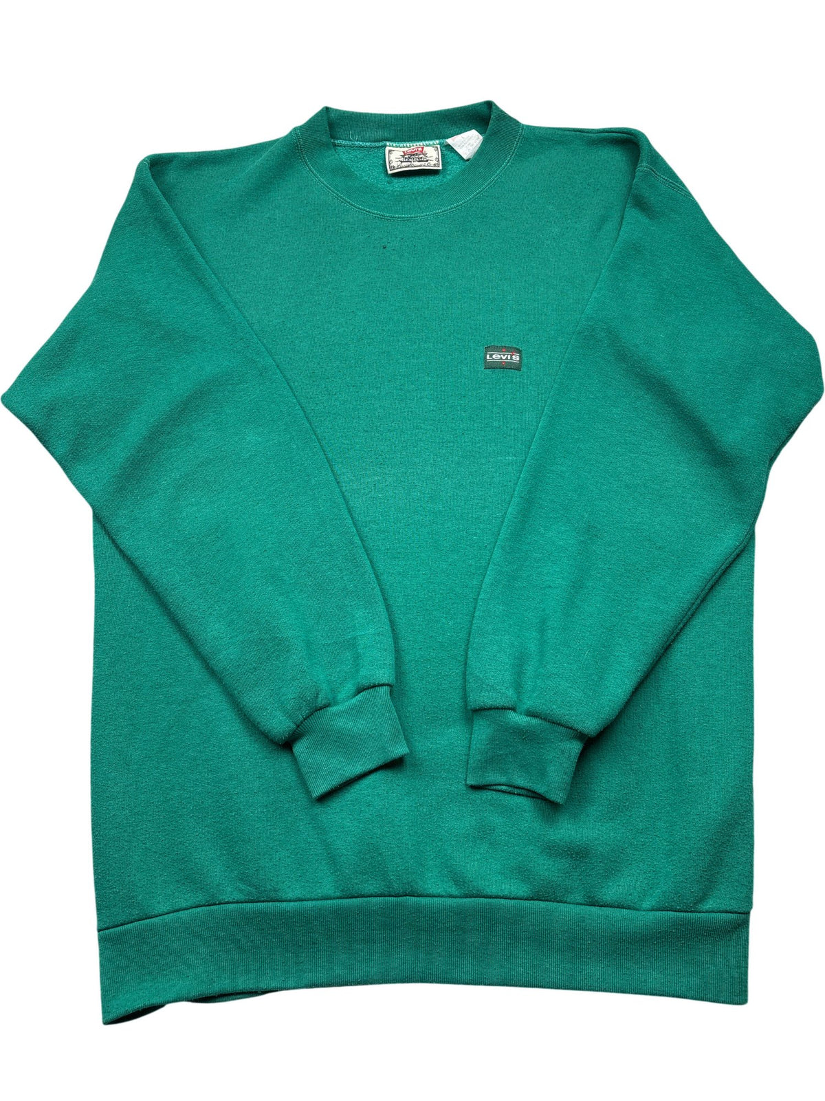 Vintage Green Levi's Sweatshirt 90s (L)
