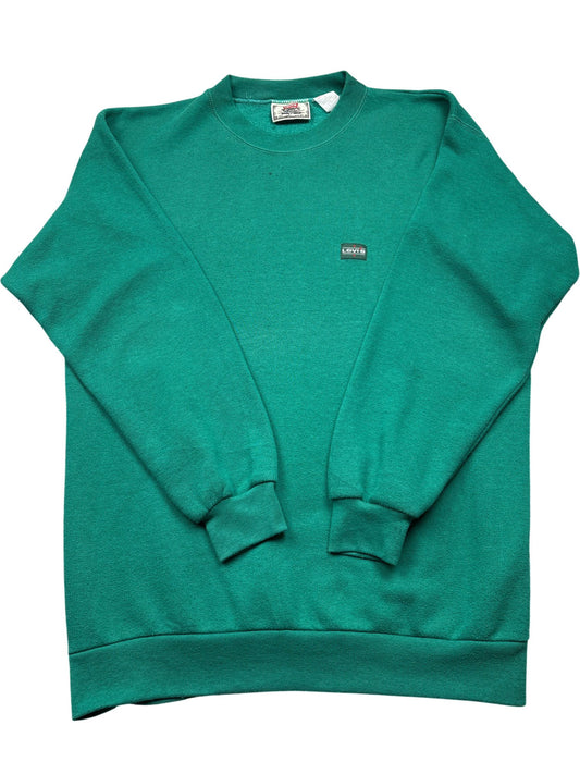 Vintage Green Levi's Sweatshirt 90s (L)
