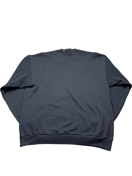 Vintage Black Disney Sweatshirt Mickey Mouse 1970s (XL)