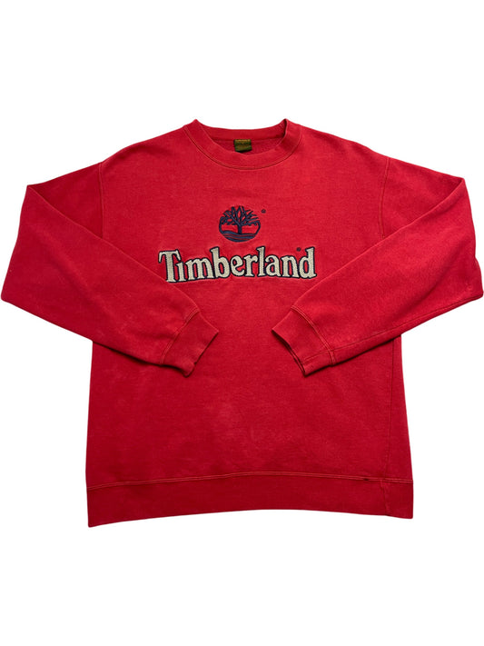 Vintage Red Timberland Sweatshirt 90s (S)
