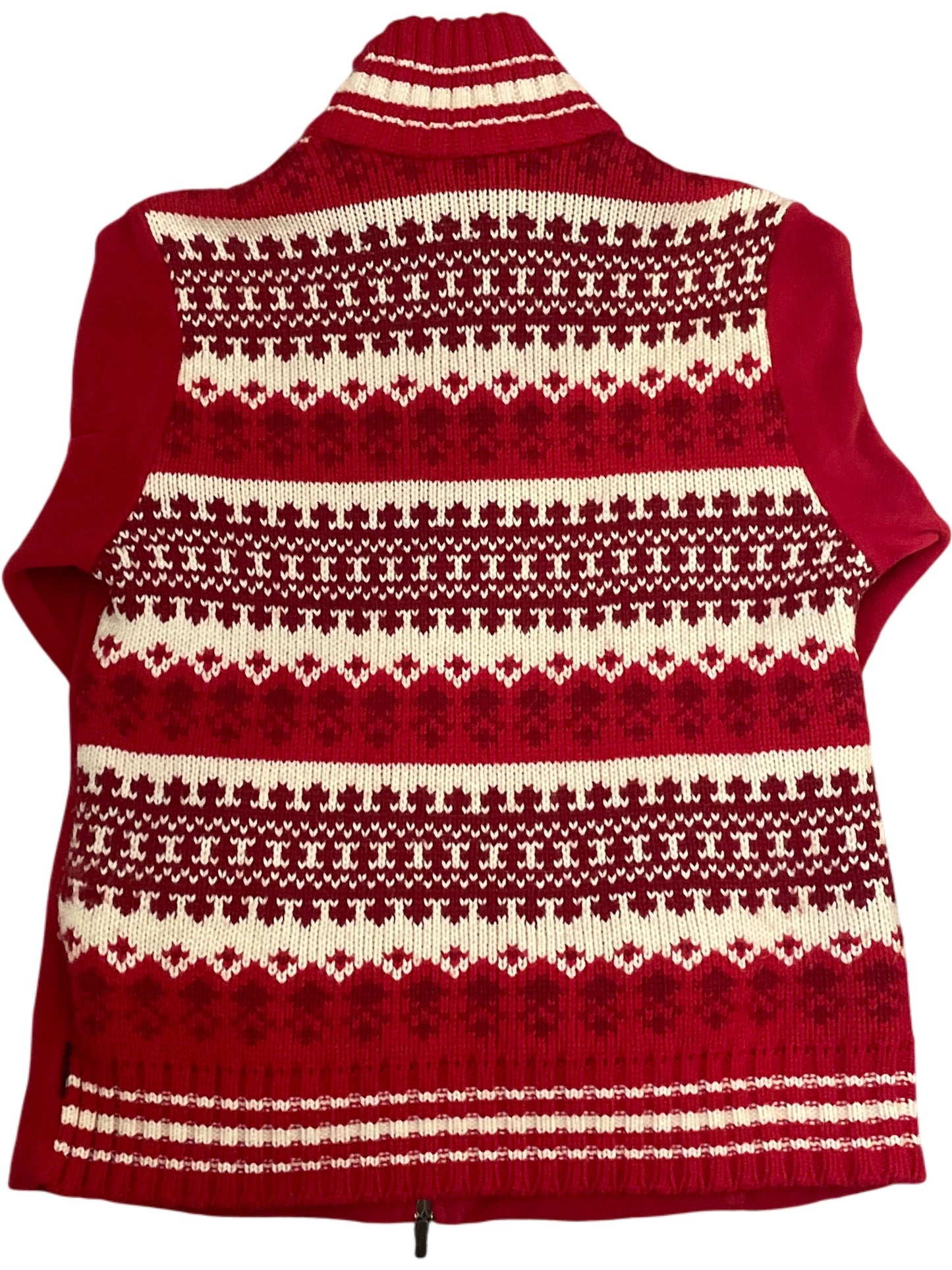 Vintage Red Whack Vintage Fleece Jacket Campagnolo Heavyweight (S)