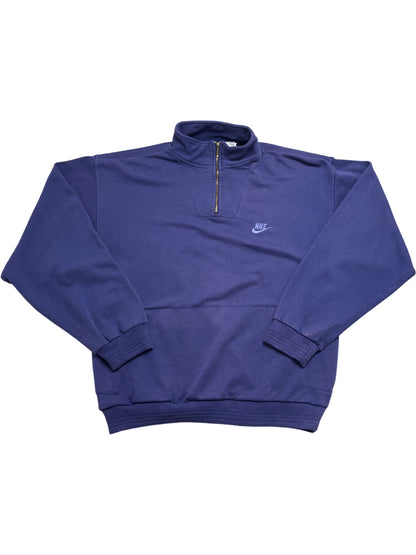 Vintage Purple Nike Halfzip Sweatshirt (M)