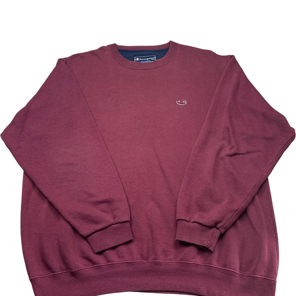 Vintage Burgundy Champion Sweater (XL)