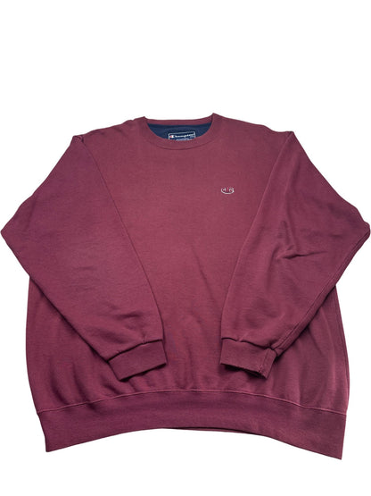 Vintage Burgundy Champion Sweater (XL)