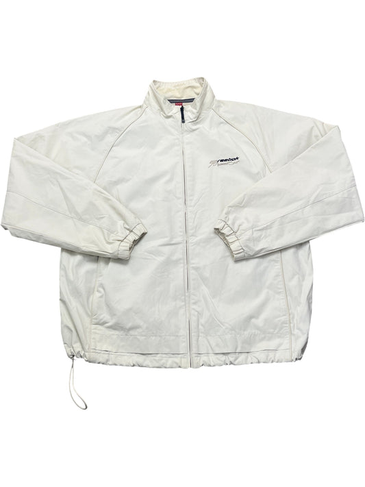 Vintage White Reebok Jacket Member Ship Era (L)