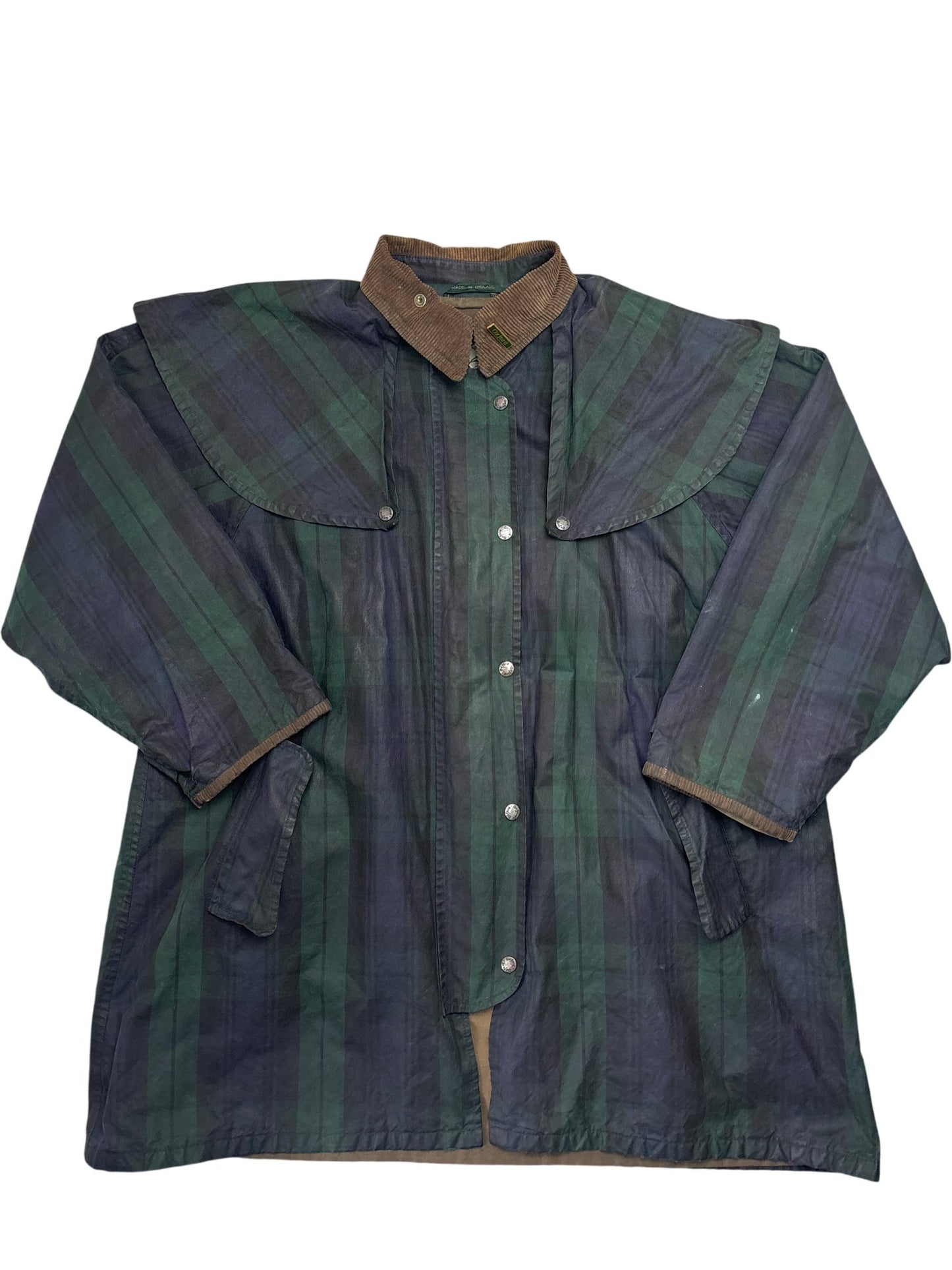 Vintage Green Checked Whack Vintage Jacket 90s (L)
