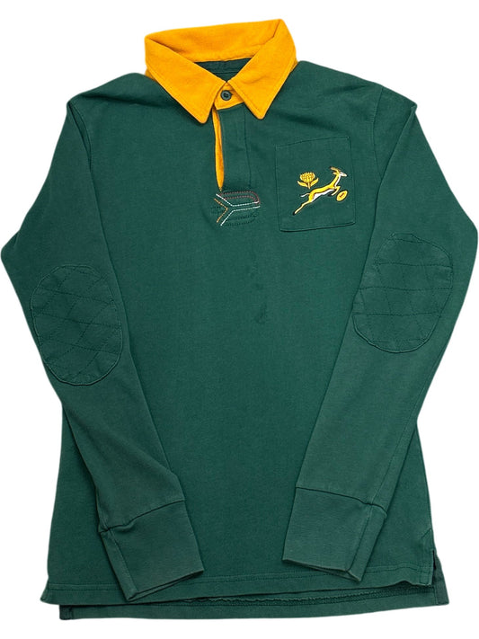Vintage Green Rugby Shirt South Africa S ()