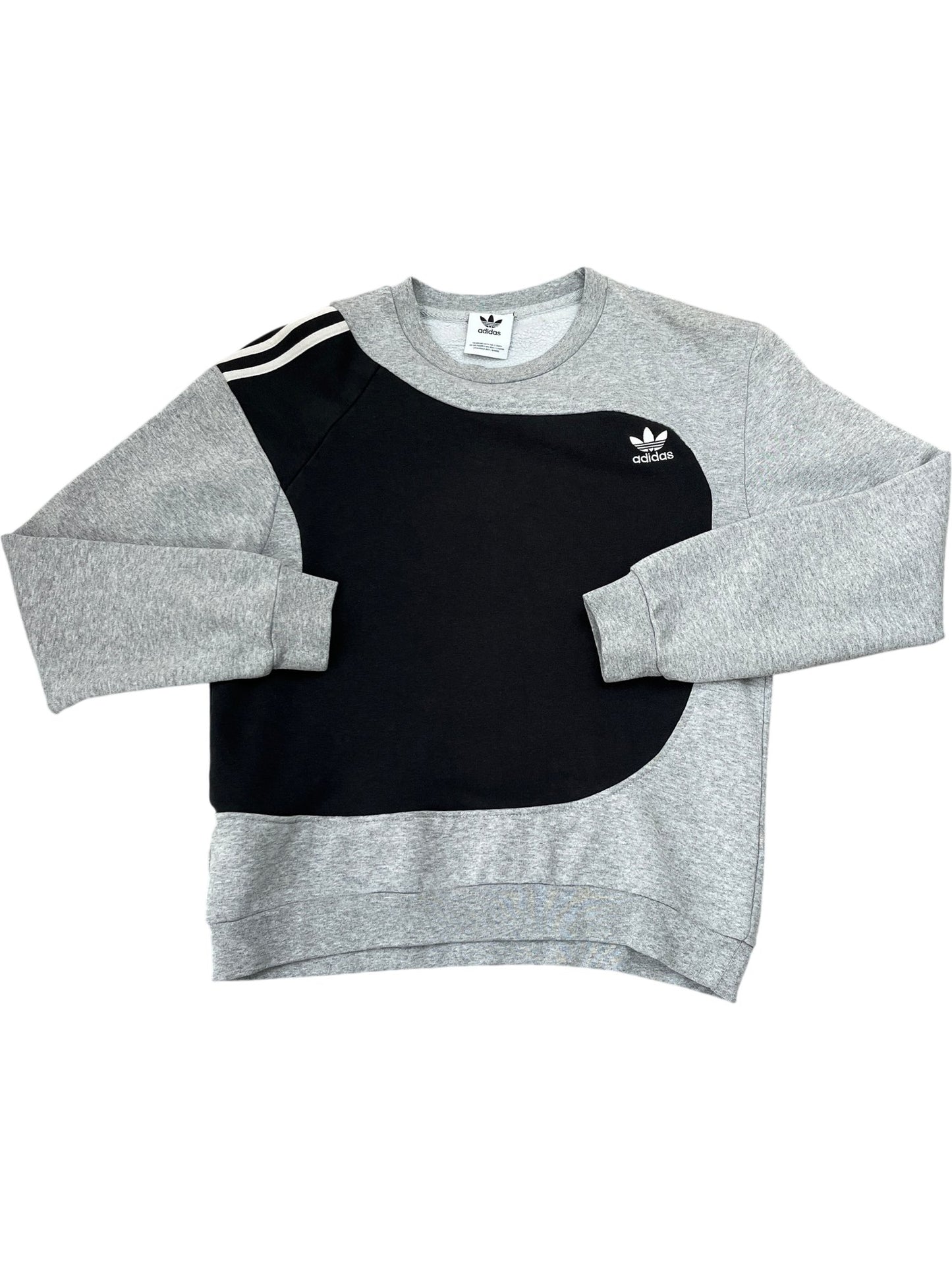 Vintage Grey Adidas Crewneck Sweatshirt (XS)