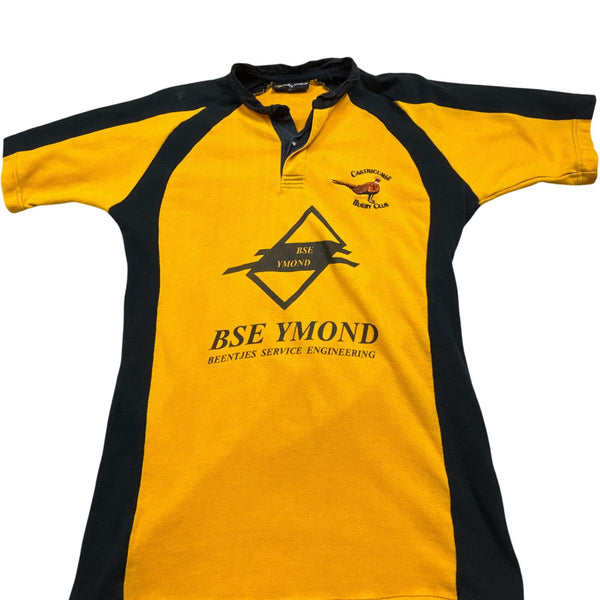 Vintage Yellow Canterbury Rugby Shirt (M)