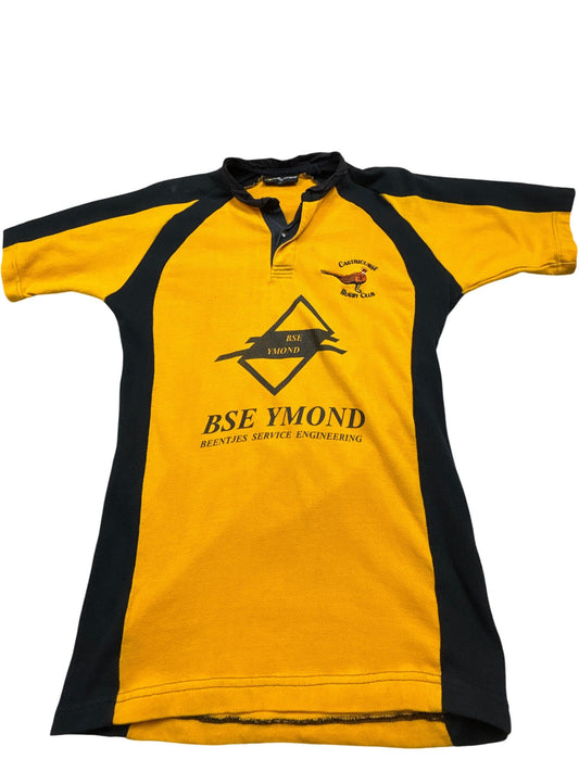Vintage Yellow Canterbury Rugby Shirt (M)
