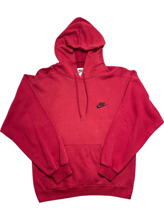 Vintage Red Nike Hoodie 90s (S)