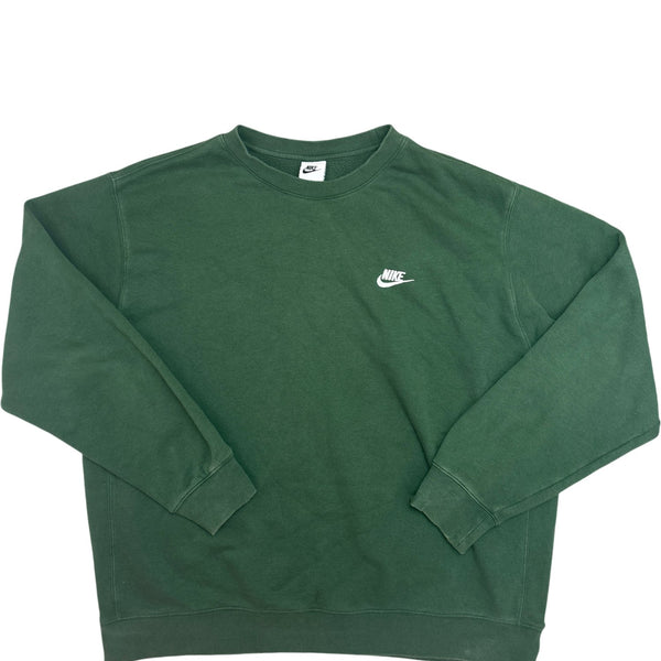 Vintage Green Nike Sweatshirt (XL)