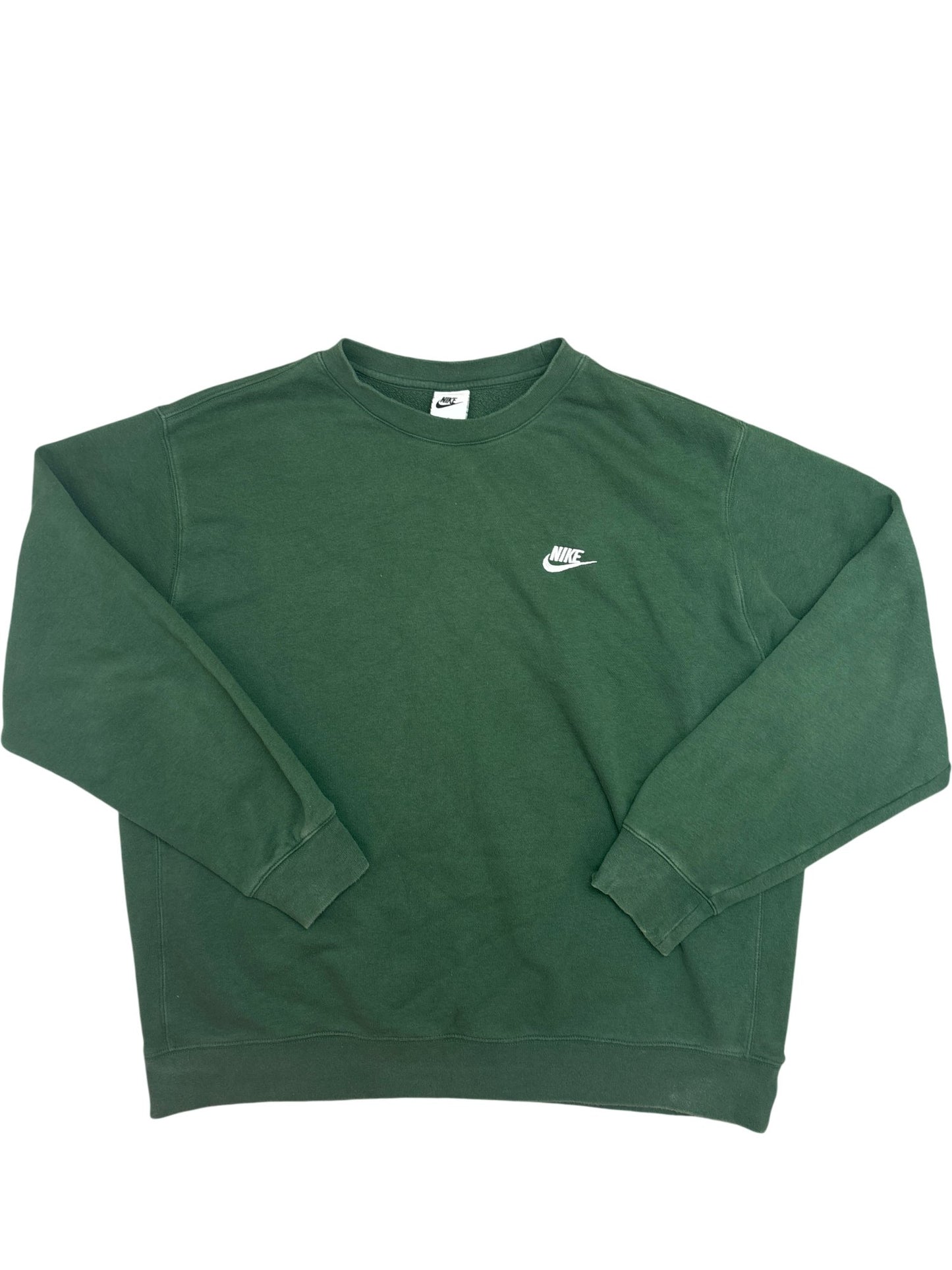 Vintage Green Nike Sweatshirt (XL)