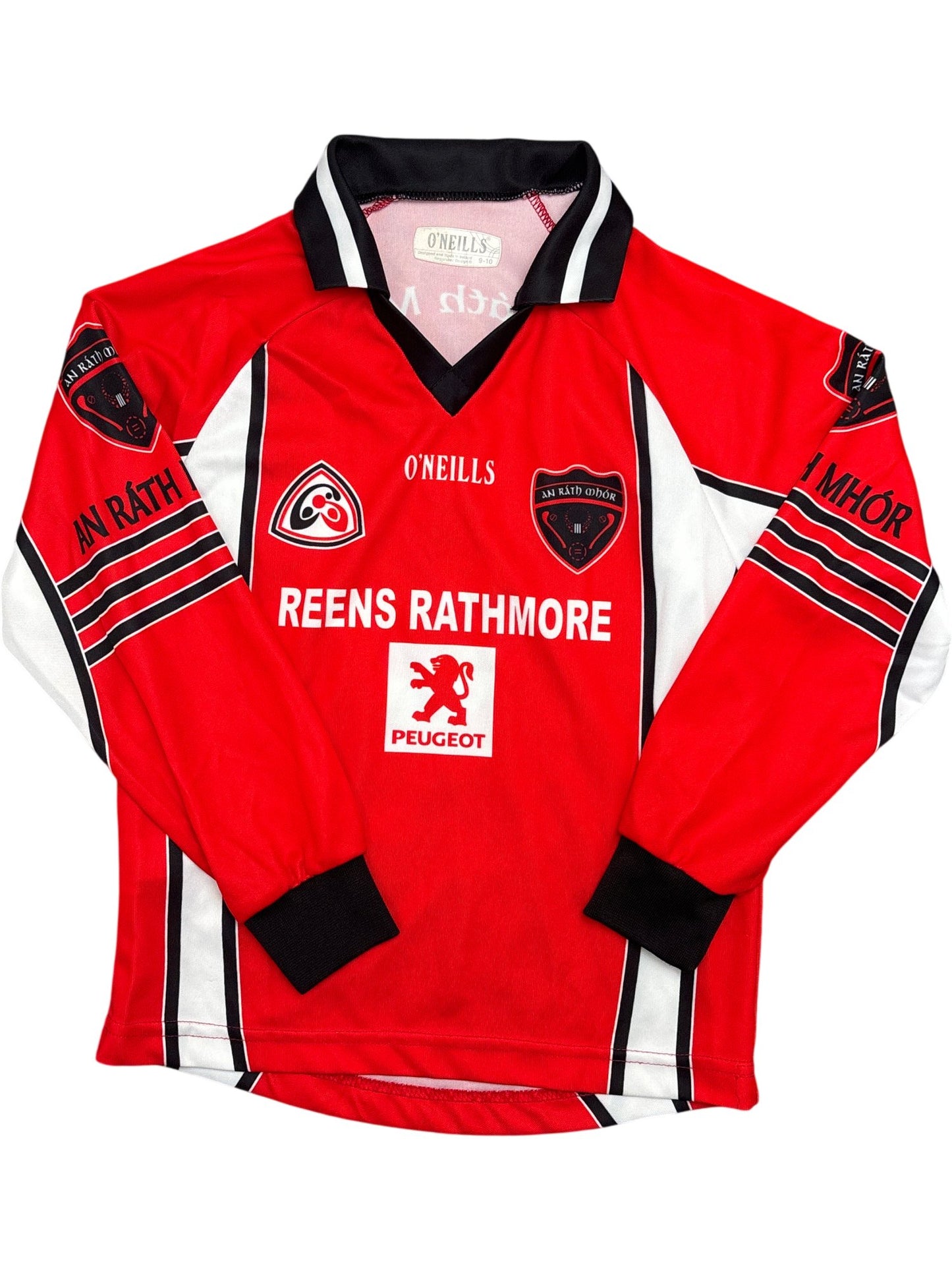 Vintage Red O'Neills Jersey An Ráth Mhór Kids 9-10 (XXS)