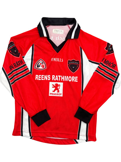 Vintage Red O'Neills Jersey An Ráth Mhór Kids 9-10 (XXS)