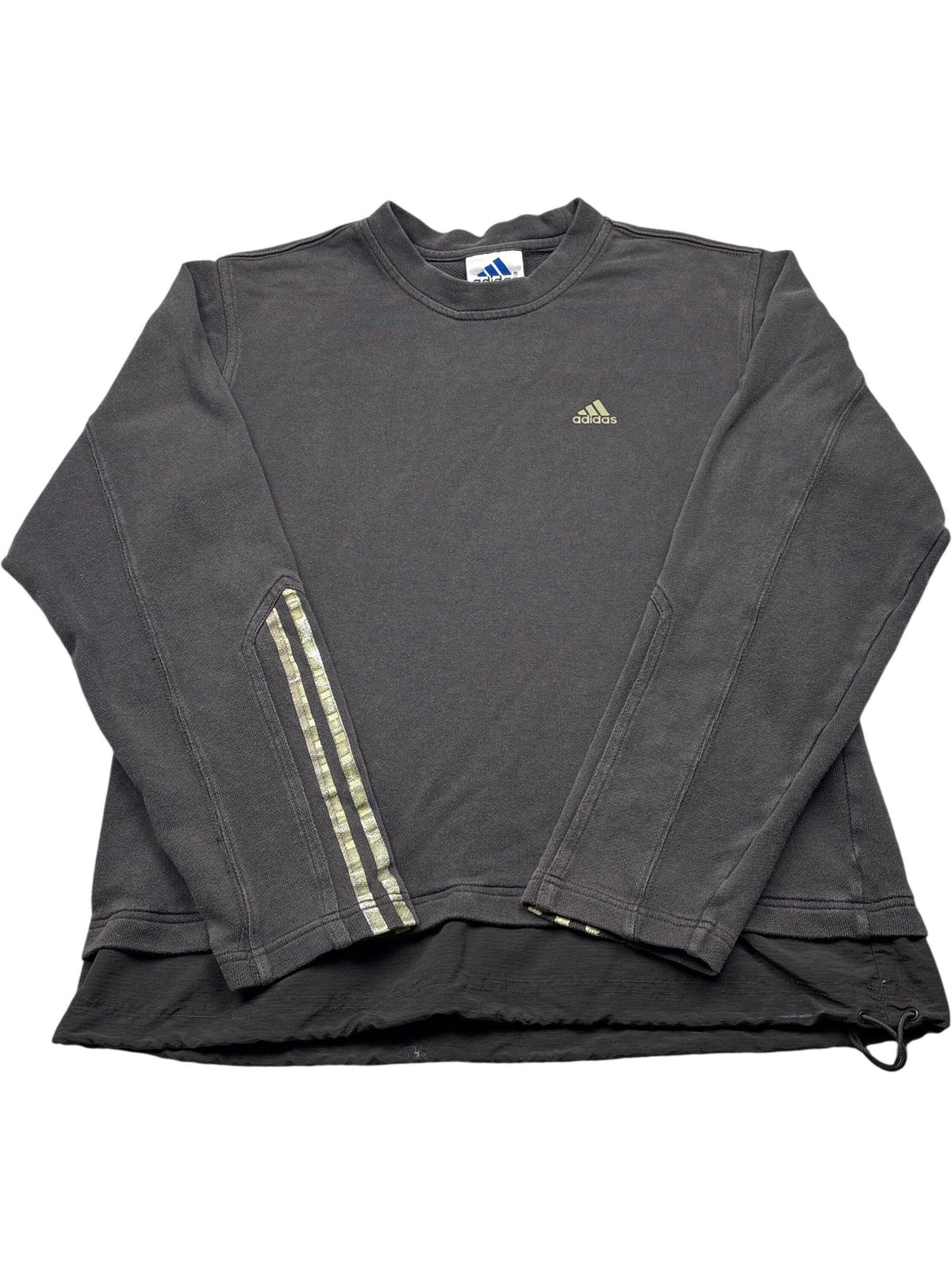 Vintage Black Adidas Sweatshirt (S)