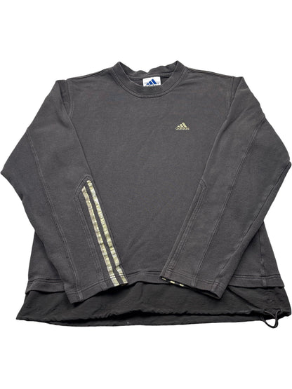 Vintage Black Adidas Sweatshirt (S)