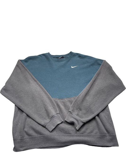 Vintage Blue Nike Crewneck Sweatshirt 90s (L)