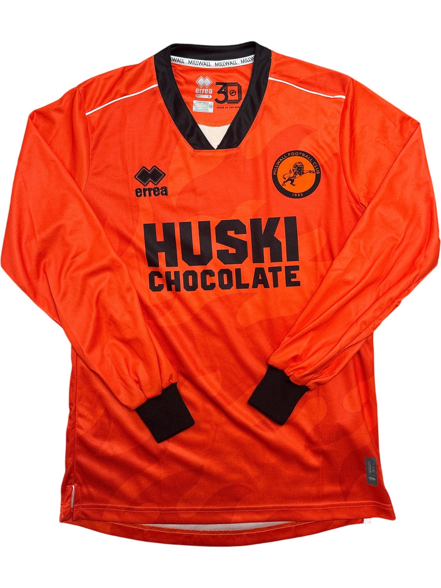 Vintage Orange Errea Millwall Jersey 2023 (S)