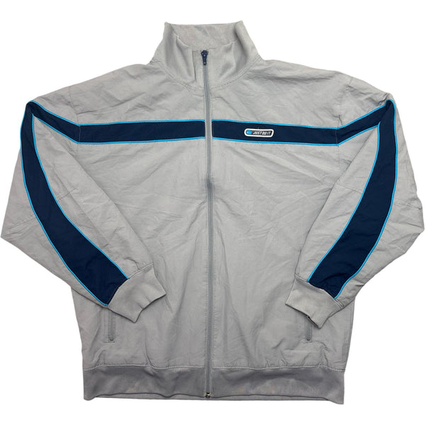 Vintage Grey Nike Track Jacket Y2K (S)