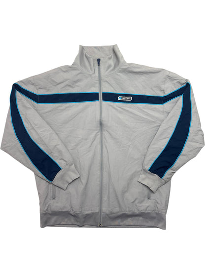 Vintage Grey Nike Track Jacket Y2K (S)